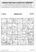 Sheldon, Houston T103N-R6W, Houston County 1991 Published by Farm and Home Publishers, LTD